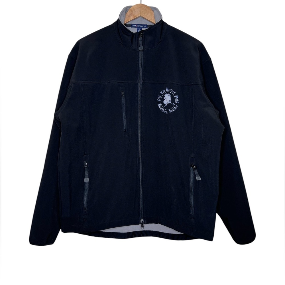 Alaskan Off the Beaten Path Graphic Full Zip Jacket Black Size x-large